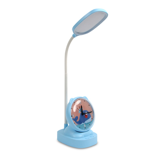 LAMPARA DE ESCRITORIO CON RELOJ PARA NINO MODUTEC