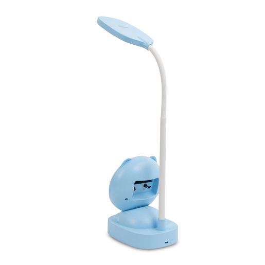 LAMPARA DE ESCRITORIO CON RELOJ PARA NINO MODUTEC