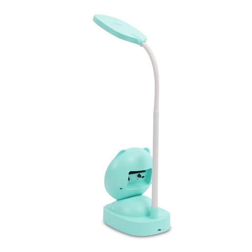 LAMPARA DE ESCRITORIO CON RELOJ PARA NINO MODUTEC