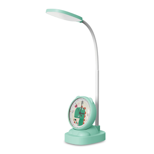 LAMPARA DE ESCRITORIO CON RELOJ PARA NINO MODUTEC