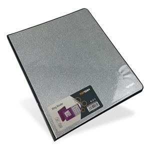 CARPETA 1P GLITTER PLATEADO (ARILLO O, 3 ARILLOS) CARPETA 1P GLITTER PLATEADO (ARILLO O, 3 ARILLOS)
