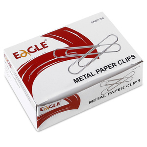 CLIP EAGLE PLATEADO 50MM 100U CLIP EAGLE PLATEADO 50MM 100U
