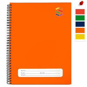 CUADERNOS ESPIRAL CUADRO P 100H