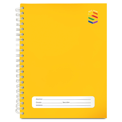 CUADERNO MULTIMATERIAS 160H (4 LINEA + 1 CUADRO GRANDE)