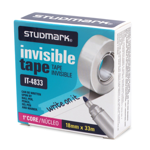 CINTA ADHESIVA STUDMARK TRANSPARENTE 3/4P (18MM X