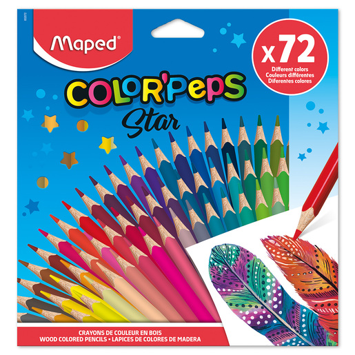 LAPICES DE COLOR PEPS STAR 72U