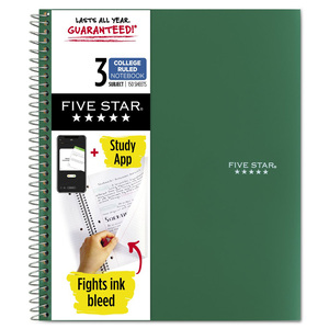 CUADERNO ESPIRAL FIVE STAR 3M 150H