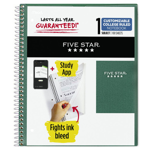 CUADERNO ESPIRAL FIVE STAR 100H