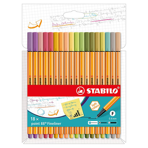 MARCADOR STABILO POINT 88 18U