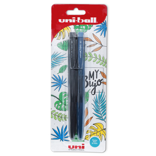 BOLIGRAFO UNIBALL SIGNO UMN155 0.7MM 2U (AZUL Y NEGRO)