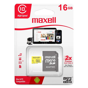 MICRO SD 16GB MAXELL 