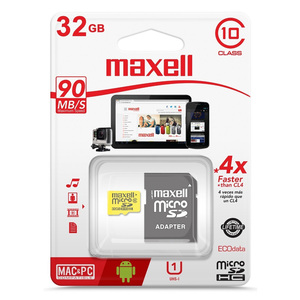 MICRO SD 32GB MAXELL 