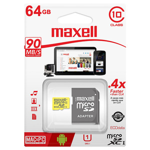 MICRO SD 64GB MAXELL 