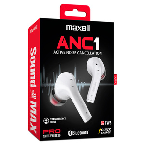 AUDIFONOS MAXELL IN EAR TRUE WIRELESS BLANCOS 348501 AUDIFONOS MAXELL IN EAR TRUE WIRELESS BLANCOS 348501
