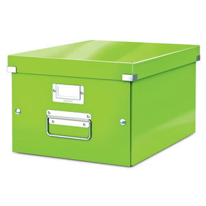 CAJA PLEGABLE LEITZ MEDIANA VERDE