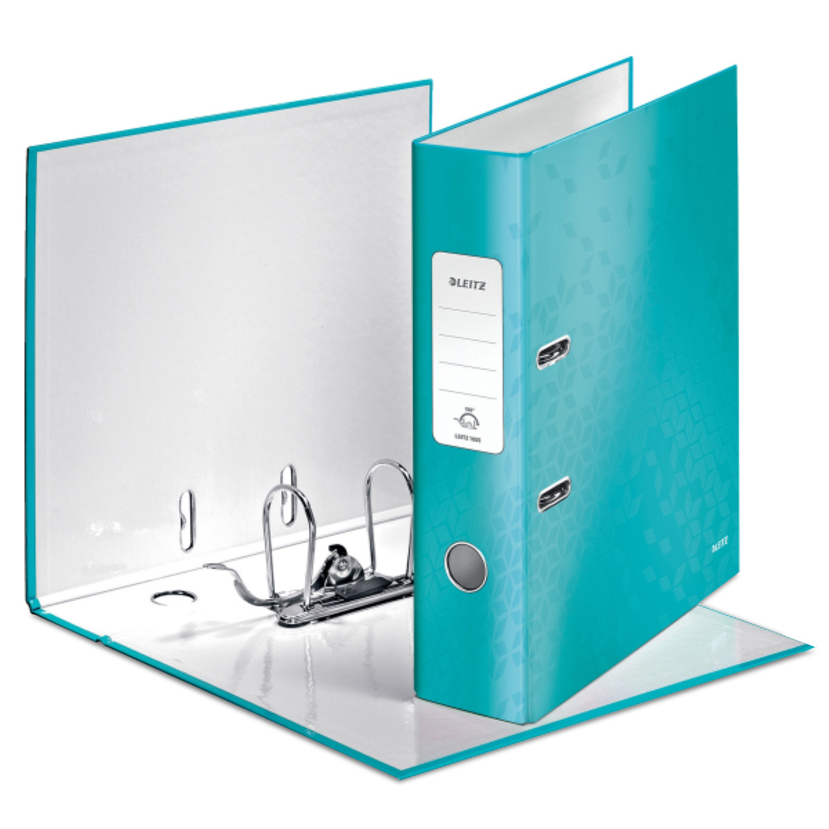 Leitz WOW Lot De 4 Trousse De Voyage - Tailles Assorties Rose Noir Vert Bleu - Transparent Et Résistant à L'Eau