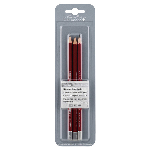LAPICES FINE ART 3U (2.8 MM DE GROSOR, HB + 2H + 4H)