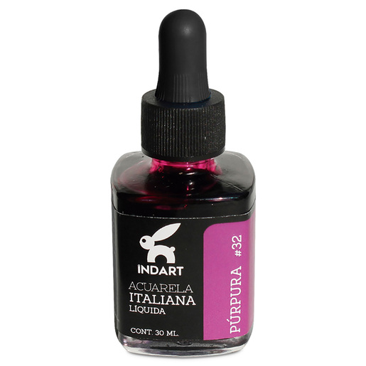 ACUARELA LIQUIDA PURPURA ITALIANA INDART BOTE