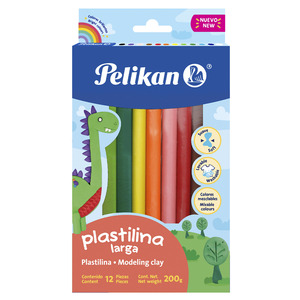 PLASTILINA BARRA PELIKAN 12U