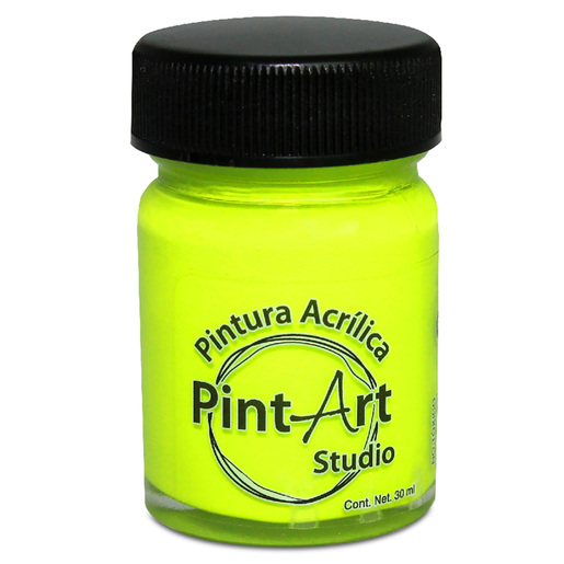 PINTURA ACRILICA PINTART STUDIO 205 AMARILLO VERDOSO  100ML