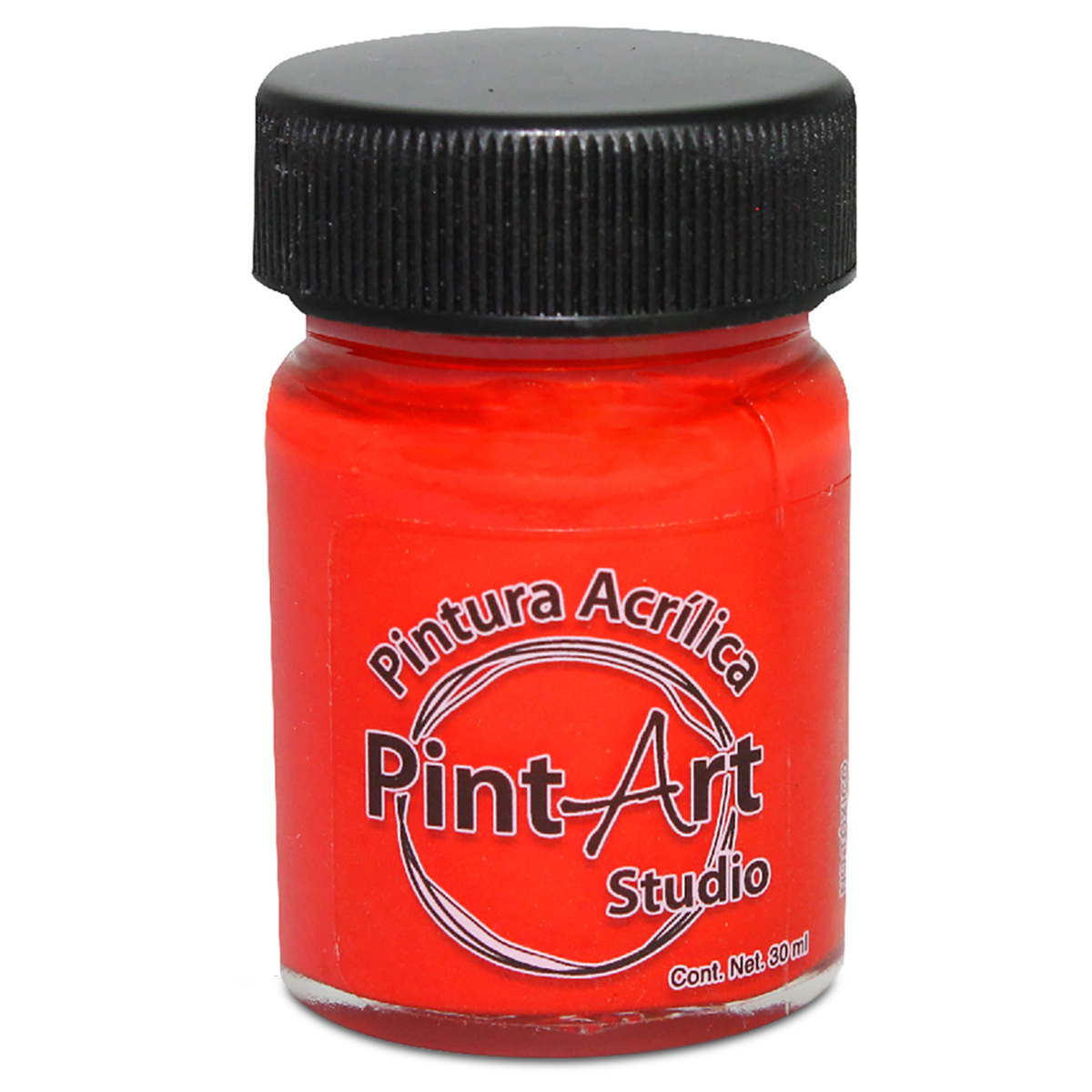 PINTURA ACRILICA PINTART STUDIO 307 ROJO INTENSO  100ML