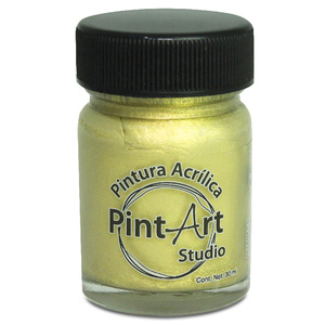 PINTURA METALICA PINTART STUDIO VIDRIO 820 ORO