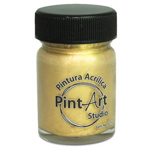 PINTURA METALICA PINTART STUDIO VIDRIO 821 ORO