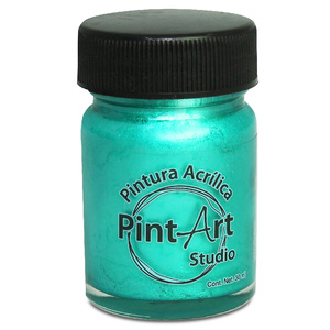 PINTURA METALICA PINTART STUDIO VIDRIO 834 VERDE