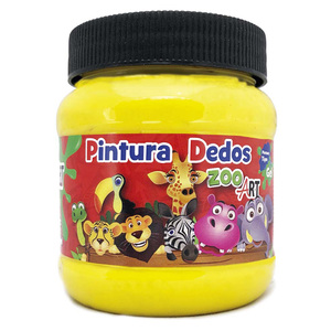 PINTURA DEDOS """ZOO ART""" AMARILLO 250ML