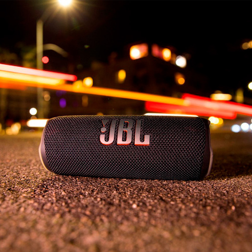 BOCINA JBL FLIP 6 BLUETOOTH A PRUEBA DE AGUA NEGRA