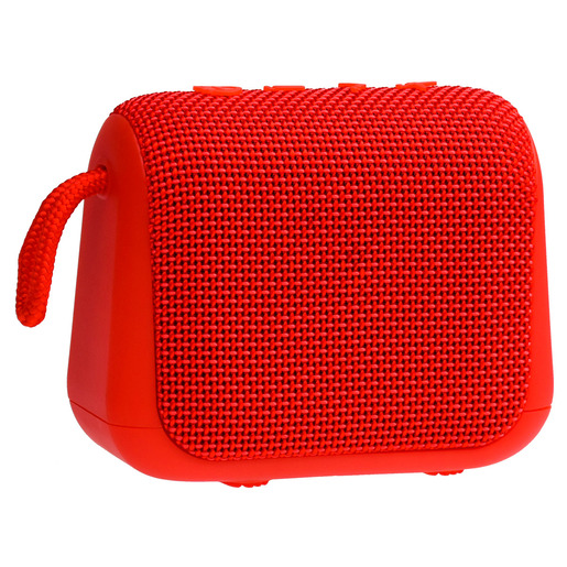 BOCINA AIWA BLUETOOTH WATERPROOF TWS RADIO FM ROJA
