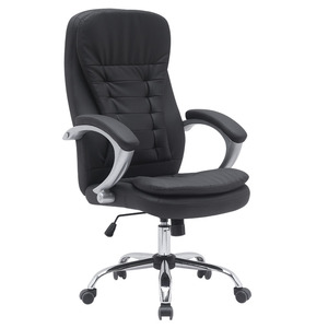SILLA GERENCIAL DE PU COMFORT NEGRO SILLA GERENCIAL DE PU COMFORT NEGRO