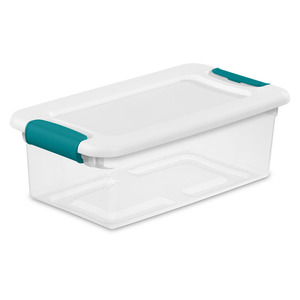 CAJA PLASTICA 5.7 LITROS TAPA BLANCA STERILITE CAJA PLASTICA 5.7 LITROS TAPA BLANCA STERILITE