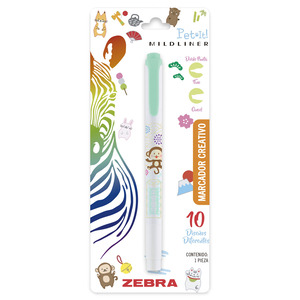 MARCADOR ZEBRA MILDLINER DOBLE PUNTA PET IT 1U