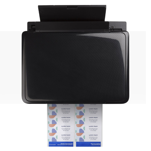 ETIQUETA BLANCA PERMANENTE INKJET 3.4 CM X 10.2 CM PAQ 350