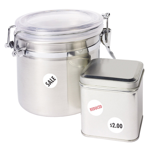 ETIQUETA MULTIUSO REMOVIBLE BLANCA 1.9 CM PAQ 1008