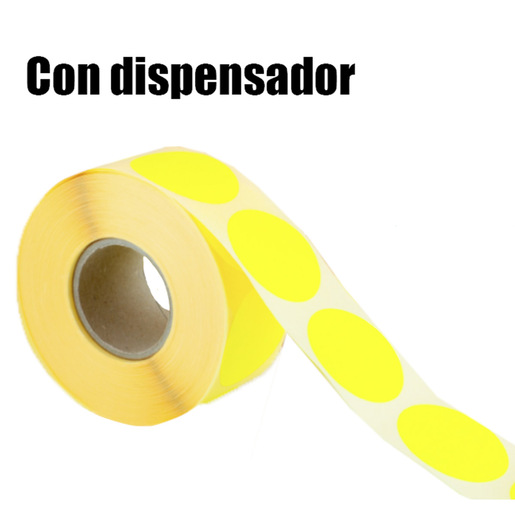 ETIQ CIRC AVERY 1/4  AMAR C450