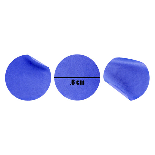 ETIQ CIRC AVERY 1/4  AZ OB 450