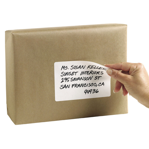 ETIQUETA RECT 4x6  BLANCO C/32