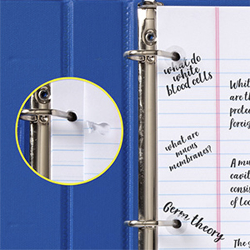 REFUERZOS PARA HOJA TRANSPARENTES PAQ 200