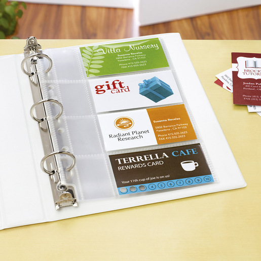 PROTECTOR ESQUELA PARA TARJETAS PAQ 5