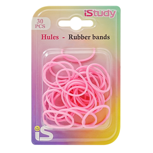 HULES ISTUDY PEQUENOS 30U COLORES PASTEL (VERDE MENTA / MORADO / ROSADO)