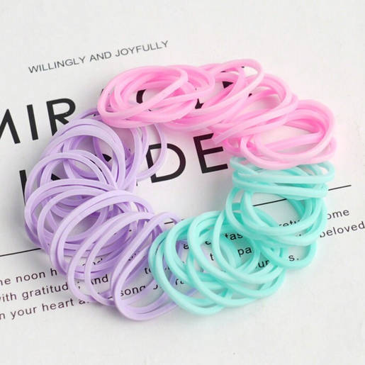HULES ISTUDY PEQUENOS 30U COLORES PASTEL (VERDE MENTA / MORADO / ROSADO)