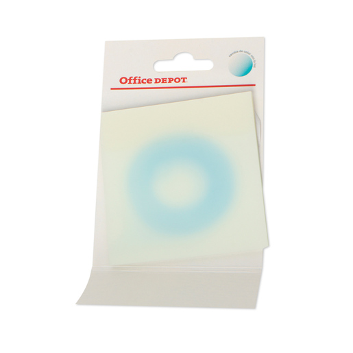 NOTAS ADHESIVAS OFFICE DEPOT FOTOSENSIBLES 50H (CAMBIA COLOR BAJO LA LUZ, ROSA - AZUL)
