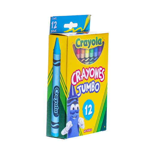 CRAYONES JUMBO CRAYOLA CAJA C/12