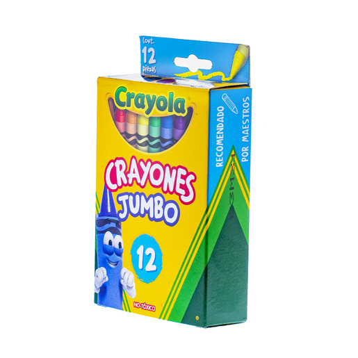 CRAYONES JUMBO CRAYOLA CAJA C/12
