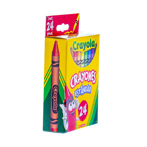 CRAYONES CRAYOLA CLASICOS 24U