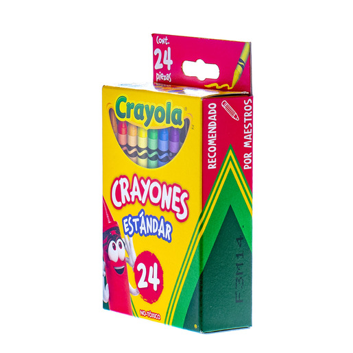 CRAYONES CRAYOLA CLASICOS 24U