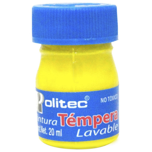 TEMPERA AMARILLO LIMON N50 20M PZ