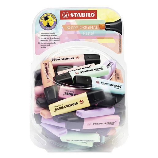 RESALTADOR STABILO BOSS PASTEL UNIDAD